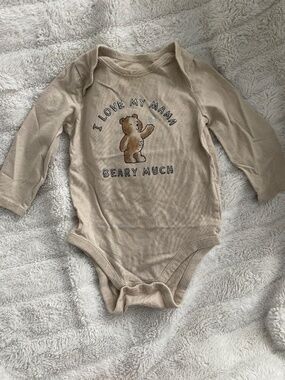 Baby Gap First Favorites Long Sleeve Onesie